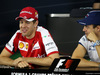 GP BRASILE, 12.11.2015 - Conferenza Stampa, Sebastian Vettel (GER) Ferrari SF15-T e Felipe Massa (BRA) Williams F1 Team FW37