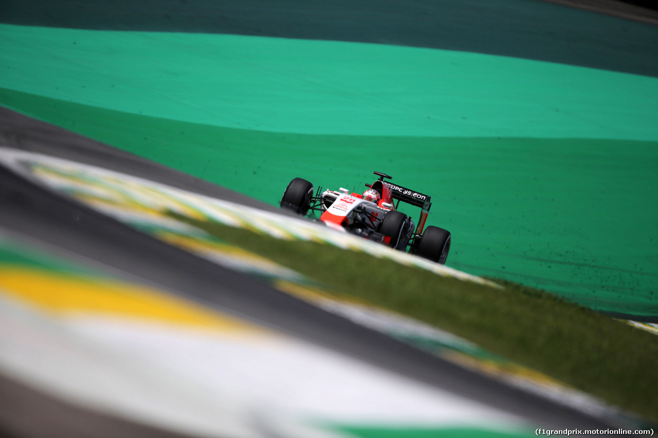 GP BRASILE, 14.11.2015 - Prove Libere 3, William Stevens (GBR) Manor Marussia F1 Team