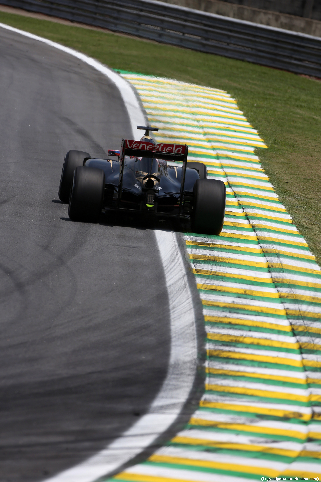 GP BRASILE, 14.11.2015 - Prove Libere 3, Romain Grosjean (FRA) Lotus F1 Team E23