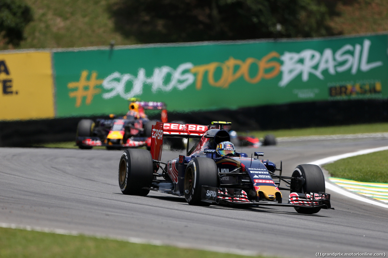 GP BRASILE, 14.11.2015 - Prove Libere 3, Carlos Sainz Jr (ESP) Scuderia Toro Rosso STR10