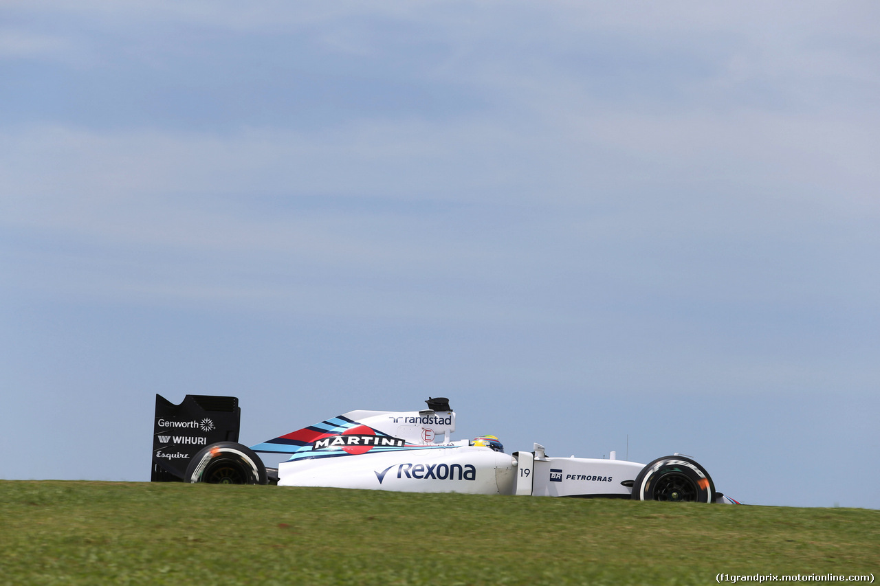 GP BRASILE, 14.11.2015 - Prove Libere 3, Felipe Massa (BRA) Williams F1 Team FW37