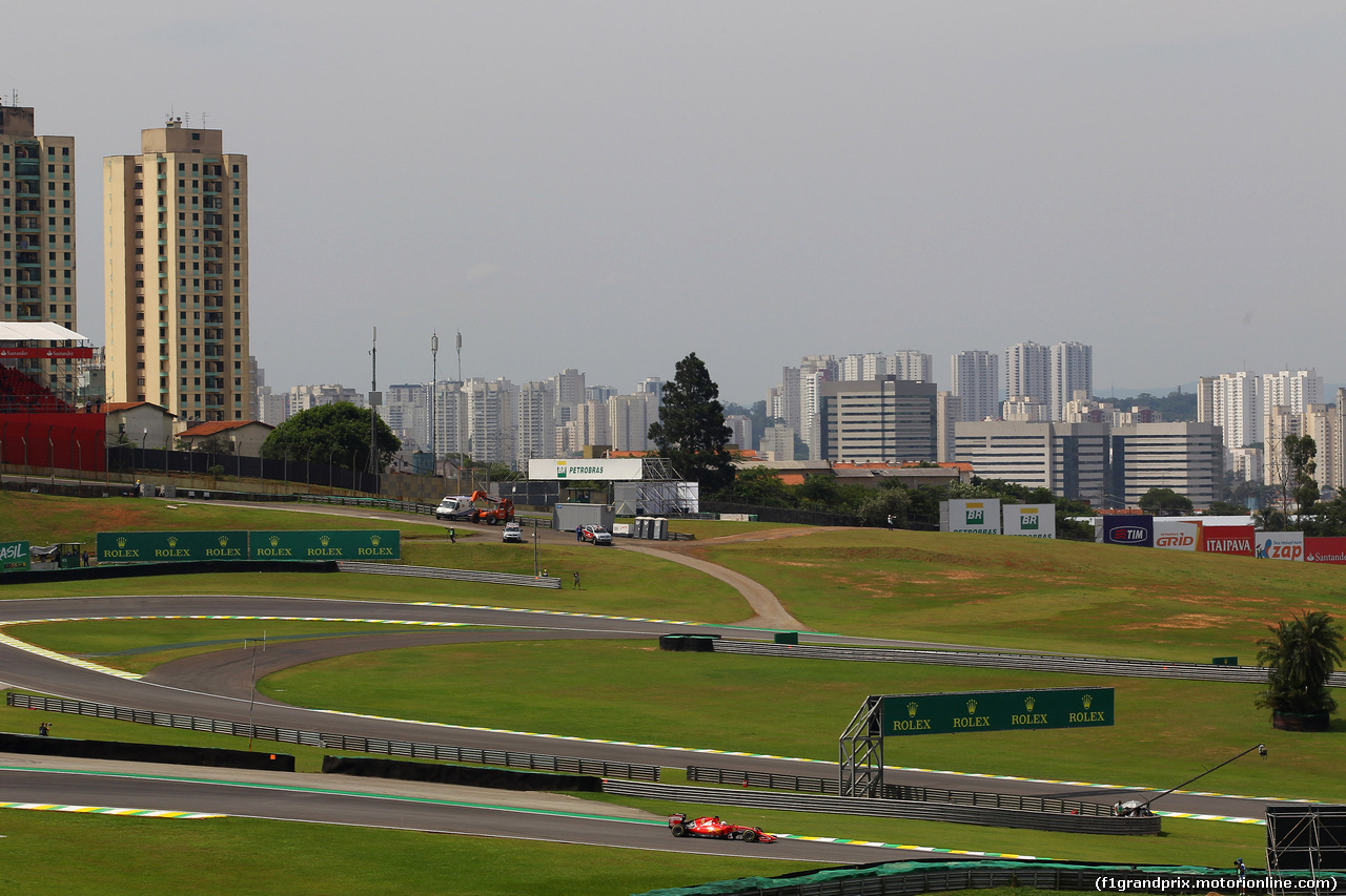 GP BRASILE, 14.11.2015 - Qualifiche, Sebastian Vettel (GER) Ferrari SF15-T