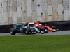 GP BRASILE, 14.11.2015 - Free Practice 3, Nico Rosberg (GER) Mercedes AMG F1 W06 e Sebastian Vettel (GER) Ferrari SF15-T