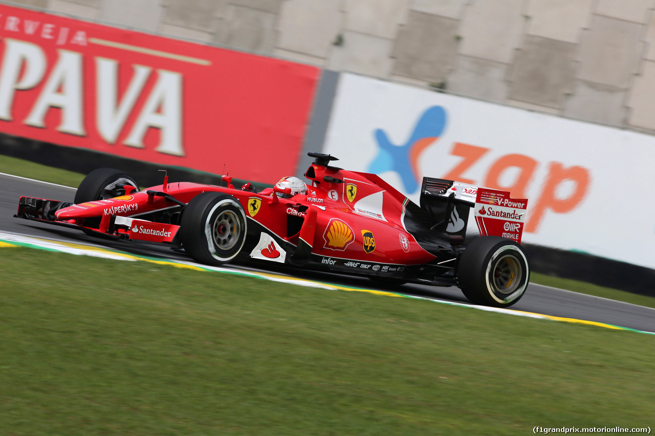 GP BRASILE, 13.11.2015 - Prove Libere 1, Lewis Hamilton (GBR) Mercedes AMG F1 W06