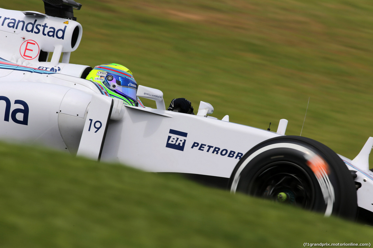 GP BRASILE, 13.11.2015 - Prove Libere 1, Felipe Massa (BRA) Williams F1 Team FW37