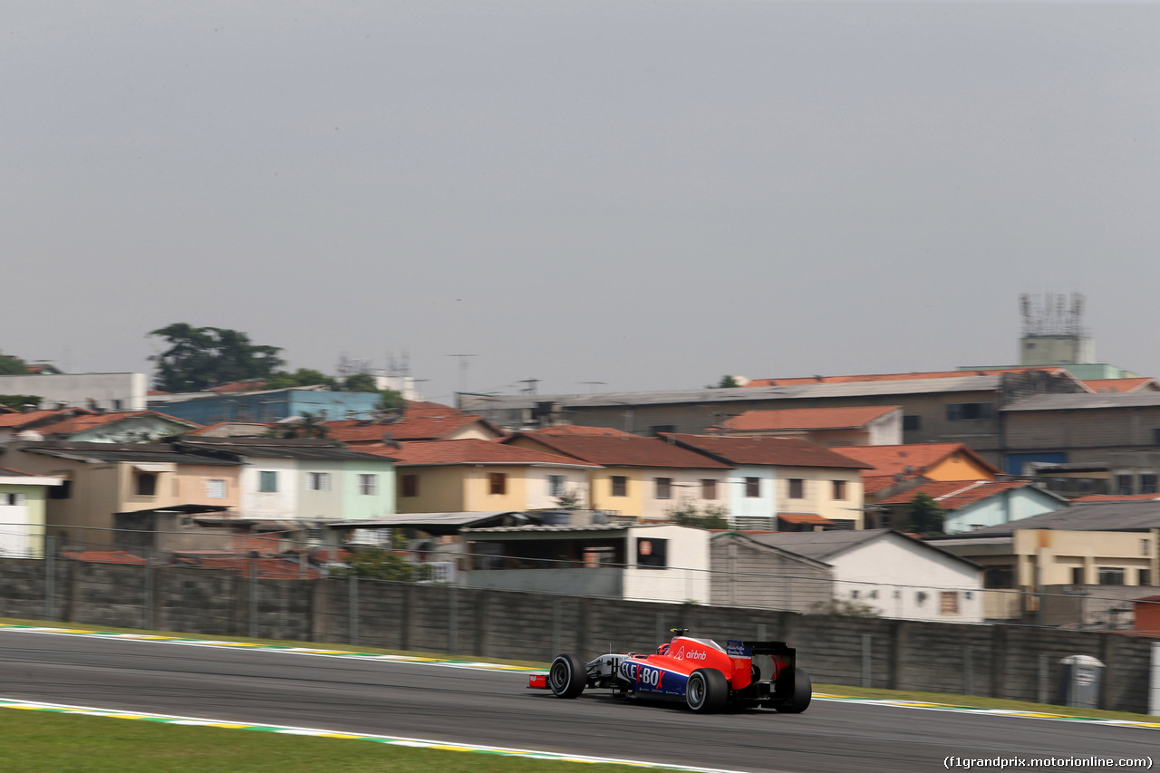 GP BRASILE, 13.11.2015 - Prove Libere 1, Alexander Rossi (USA) Manor Marussia F1 Team