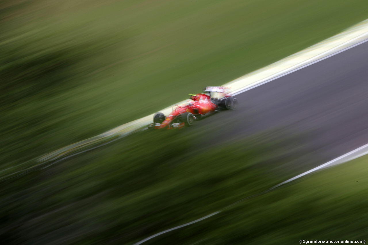 GP BRASILE, 13.11.2015 - Prove Libere 2, Kimi Raikkonen (FIN) Ferrari SF15-T