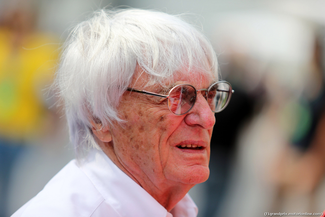 GP BRASILE, 13.11.2015 - Prove Libere 2, Bernie Ecclestone (GBR), President e CEO of FOM