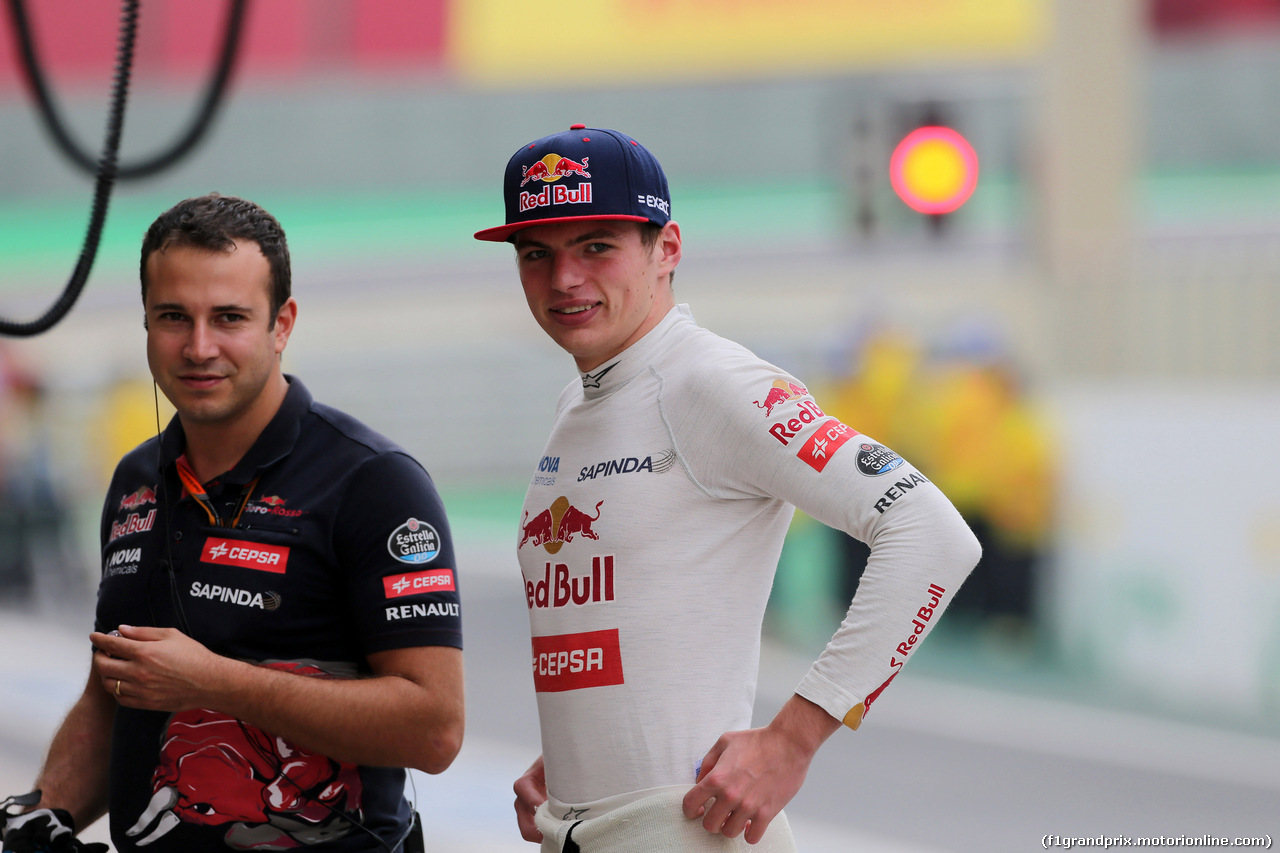 GP BRASILE, 13.11.2015 - Prove Libere 2, Max Verstappen (NED) Scuderia Toro Rosso STR10