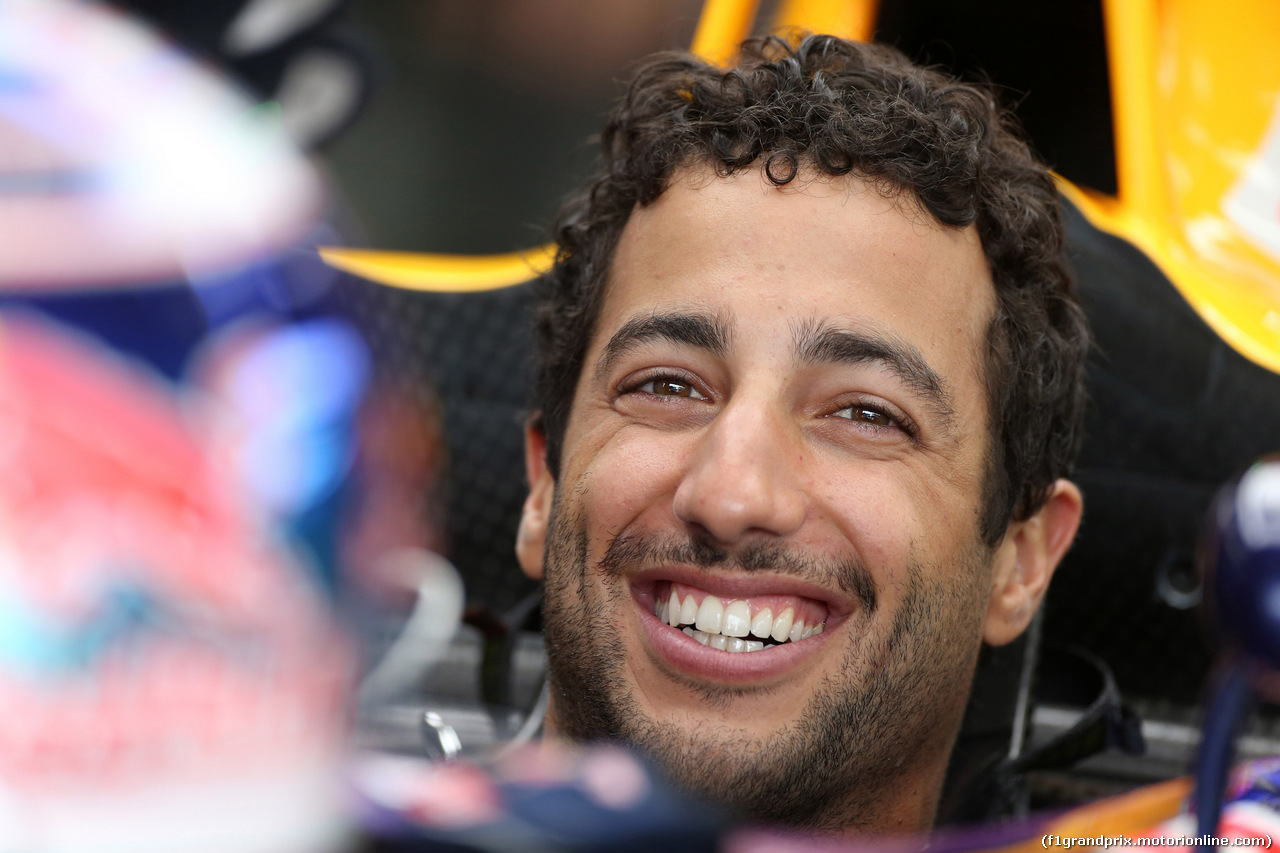 GP BRASILE, 13.11.2015 - Prove Libere 2, Daniel Ricciardo (AUS) Red Bull Racing RB11