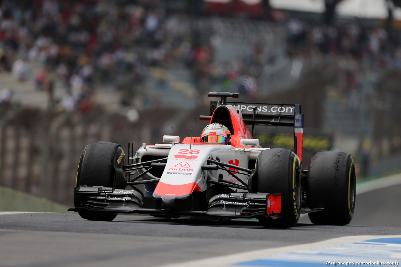 GP BRASILE, 13.11.2015 - Prove Libere 2, William Stevens (GBR) Manor Marussia F1 Team