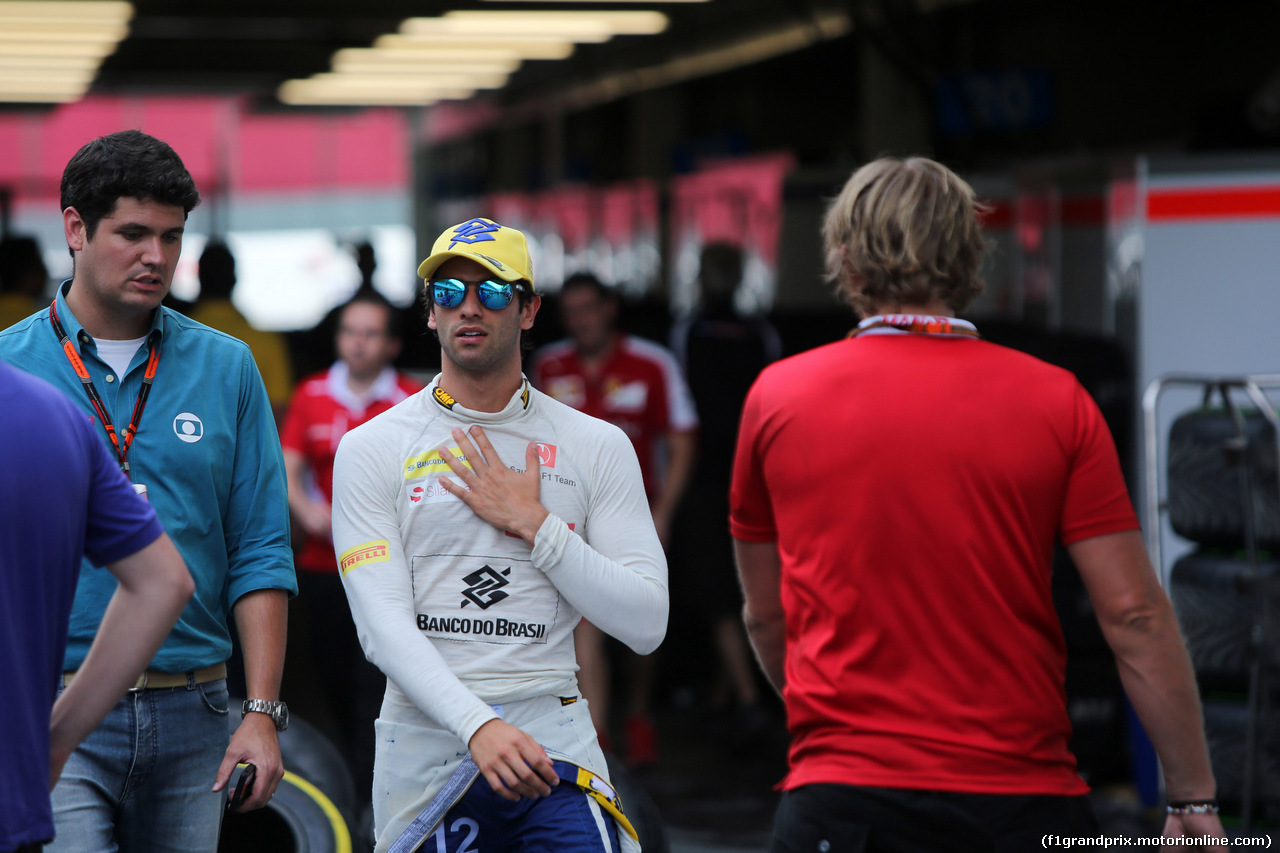 GP BRASILE, 13.11.2015 - Felipe Nasr (BRA) Sauber C34