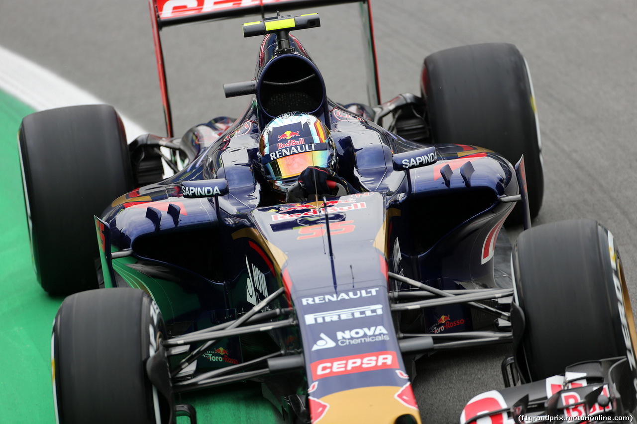 GP BRASILE, 13.11.2015 - Prove Libere 2, Carlos Sainz Jr (ESP) Scuderia Toro Rosso STR10