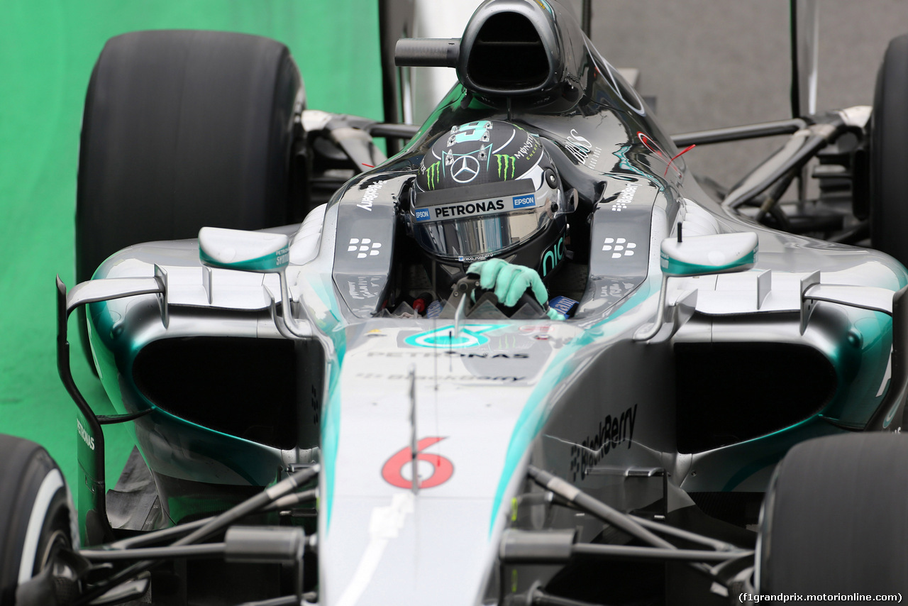 GP BRASILE, 13.11.2015 - Prove Libere 2, Nico Rosberg (GER) Mercedes AMG F1 W06