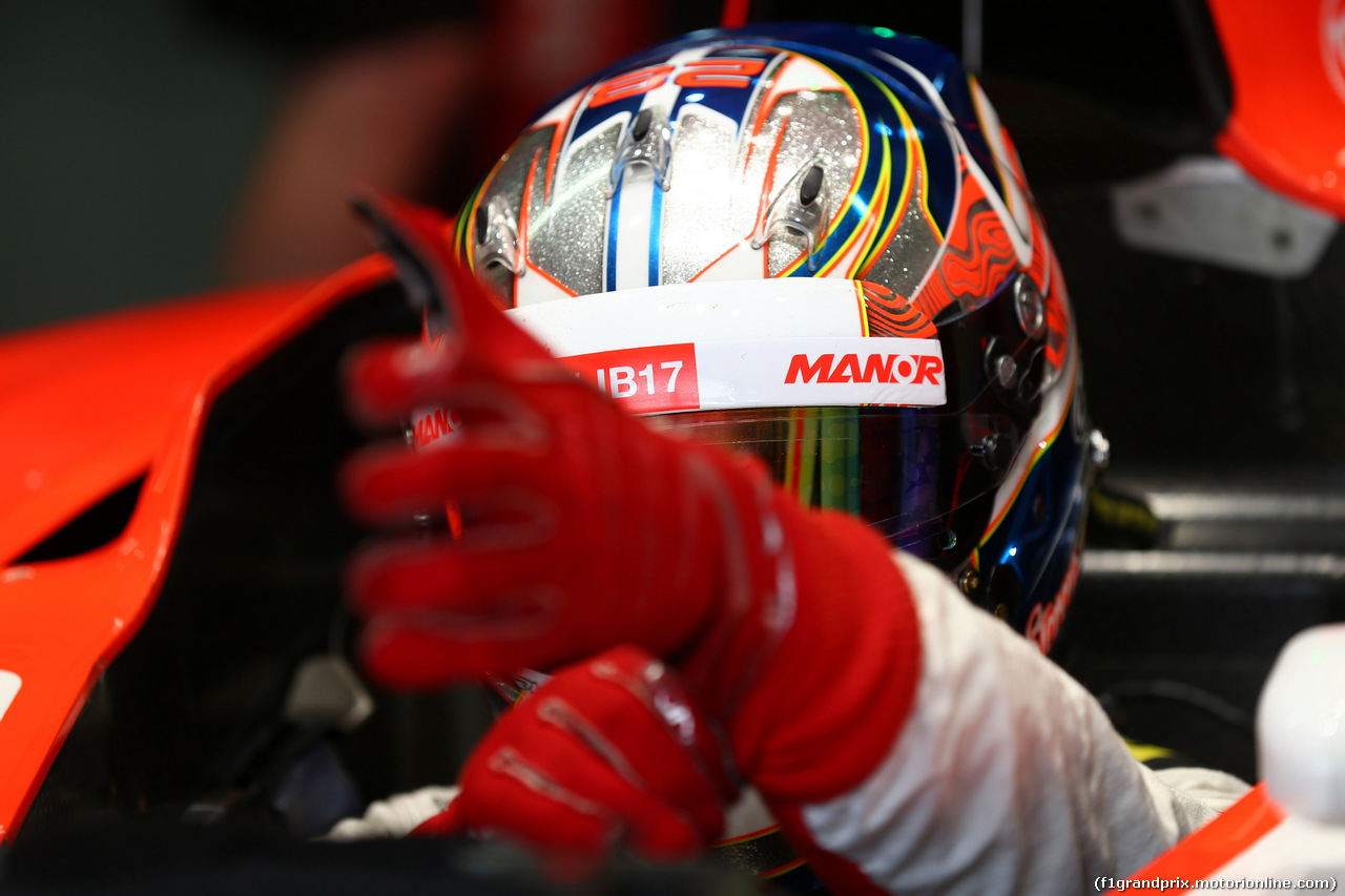 GP BRASILE, 13.11.2015 - Prove Libere 2, William Stevens (GBR) Manor Marussia F1 Team