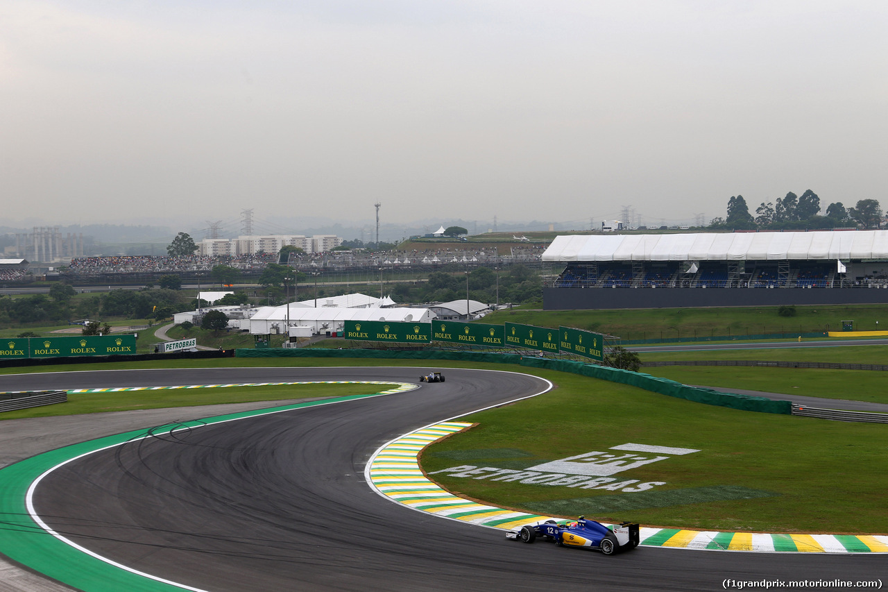 GP BRASILE, 13.11.2015 - Prove Libere 2, Felipe Nasr (BRA) Sauber C34