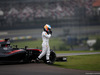 GP BRASILE, 13.11.2015 - Free Practice 2, Fernando Alonso (ESP) McLaren Honda MP4-30 retires from the practice.