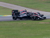 GP BRASILE, 13.11.2015 - Free Practice 2, Jenson Button (GBR)  McLaren Honda MP4-30 e the McLaren Honda MP4-30 of Fernando Alonso (ESP) stopped.