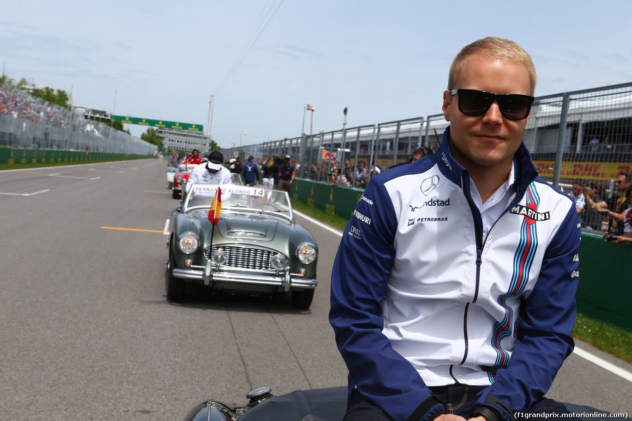 GP CANADA, 07.06.2015 - Valtteri Bottas (FIN) Williams F1 Team FW37