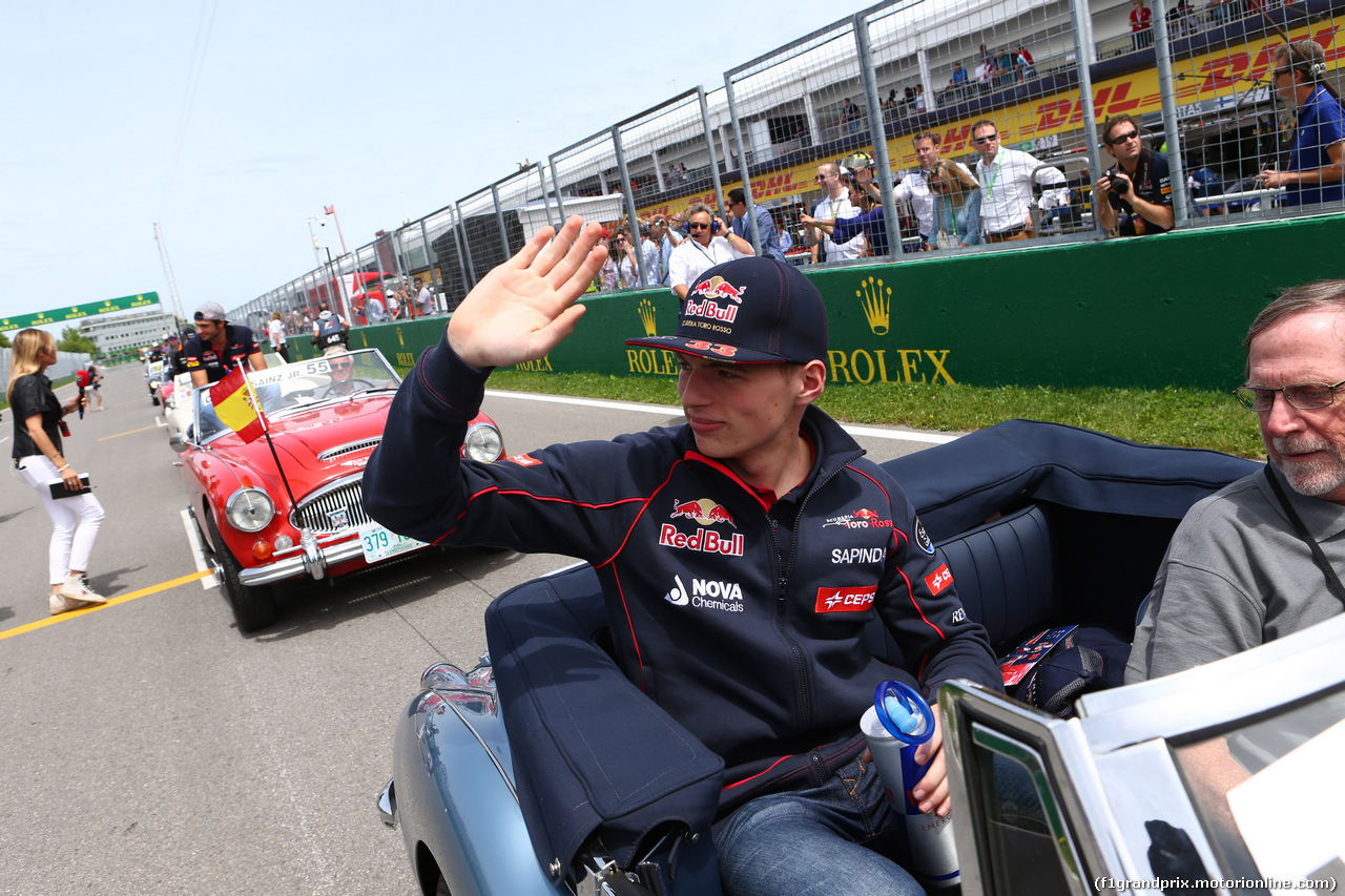 GP CANADA, 07.06.2015 - Max Verstappen (NED) Scuderia Toro Rosso STR10