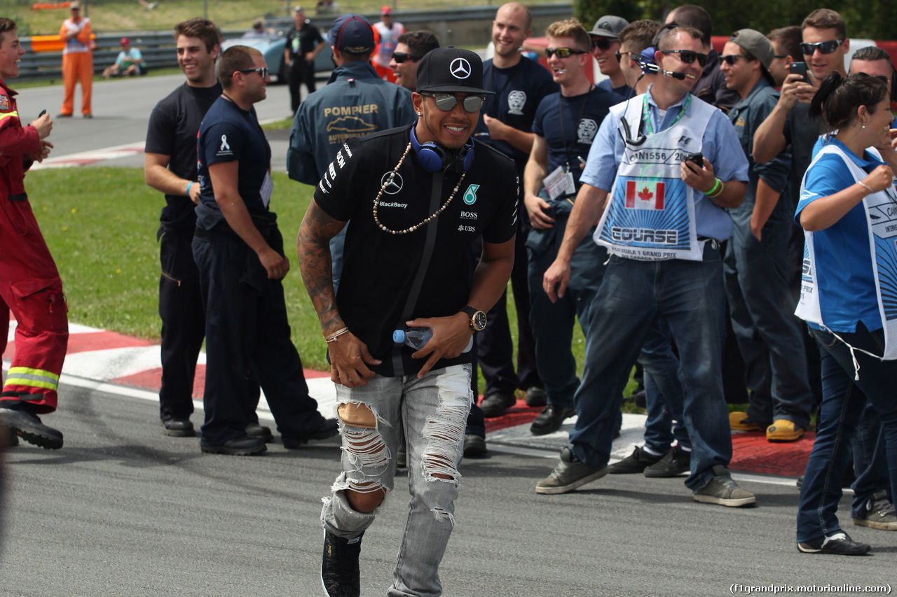 GP CANADA, 07.06.2015 - Lewis Hamilton (GBR) Mercedes AMG F1 W06