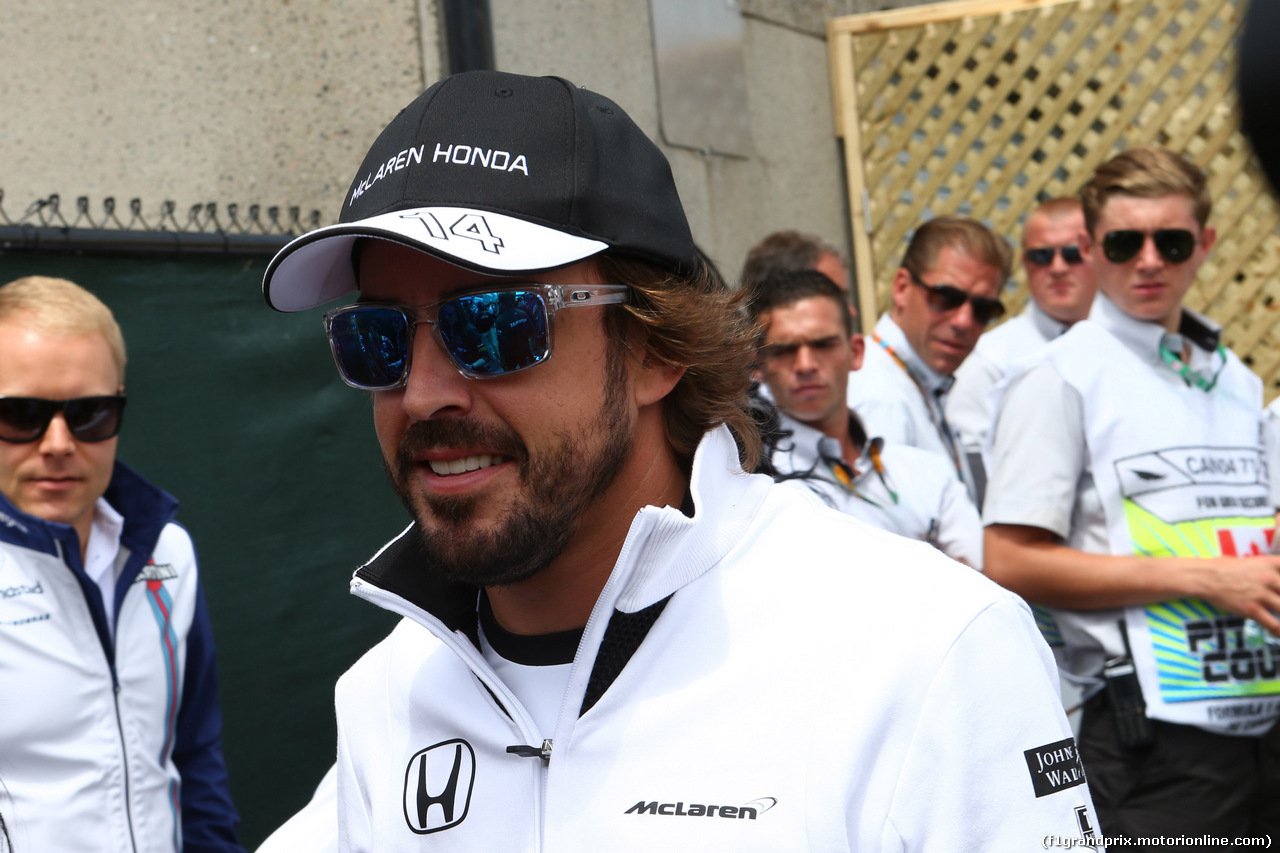 GP CANADA, 07.06.2015 - Fernando Alonso (ESP) McLaren Honda MP4-30