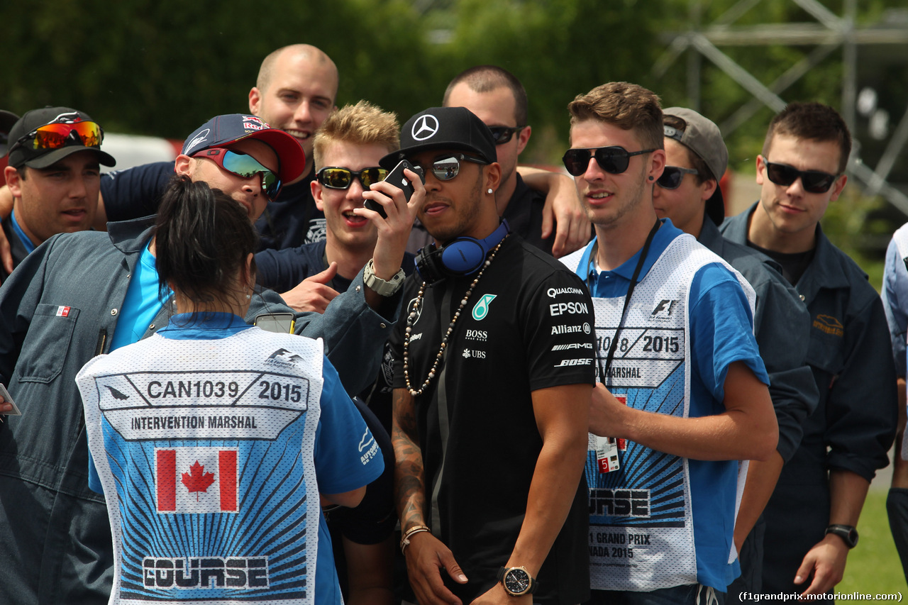 GP CANADA, 07.06.2015 - Lewis Hamilton (GBR) Mercedes AMG F1 W06