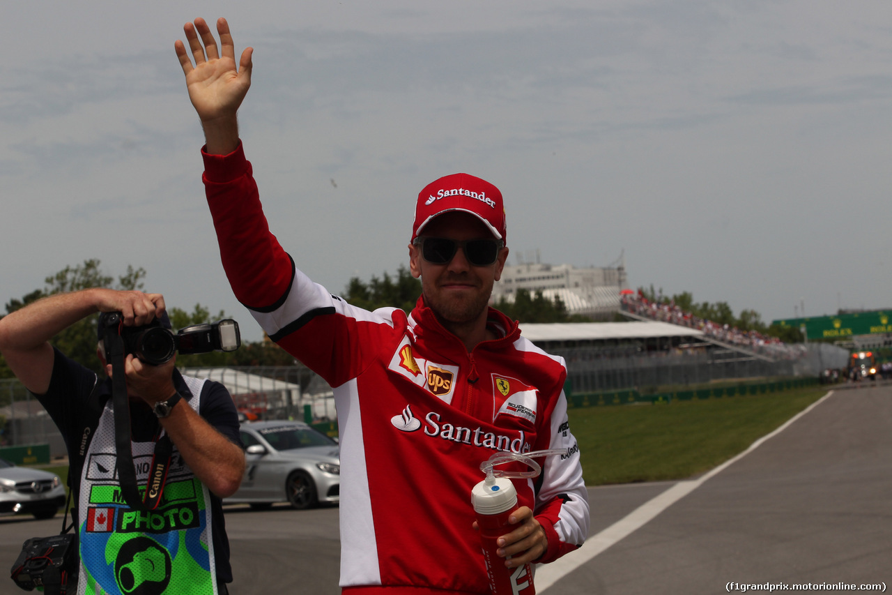 GP CANADA, 07.06.2015 - Sebastian Vettel (GER) Ferrari SF15-T