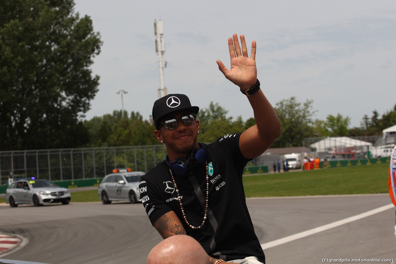 GP CANADA, 07.06.2015 - Lewis Hamilton (GBR) Mercedes AMG F1 W06