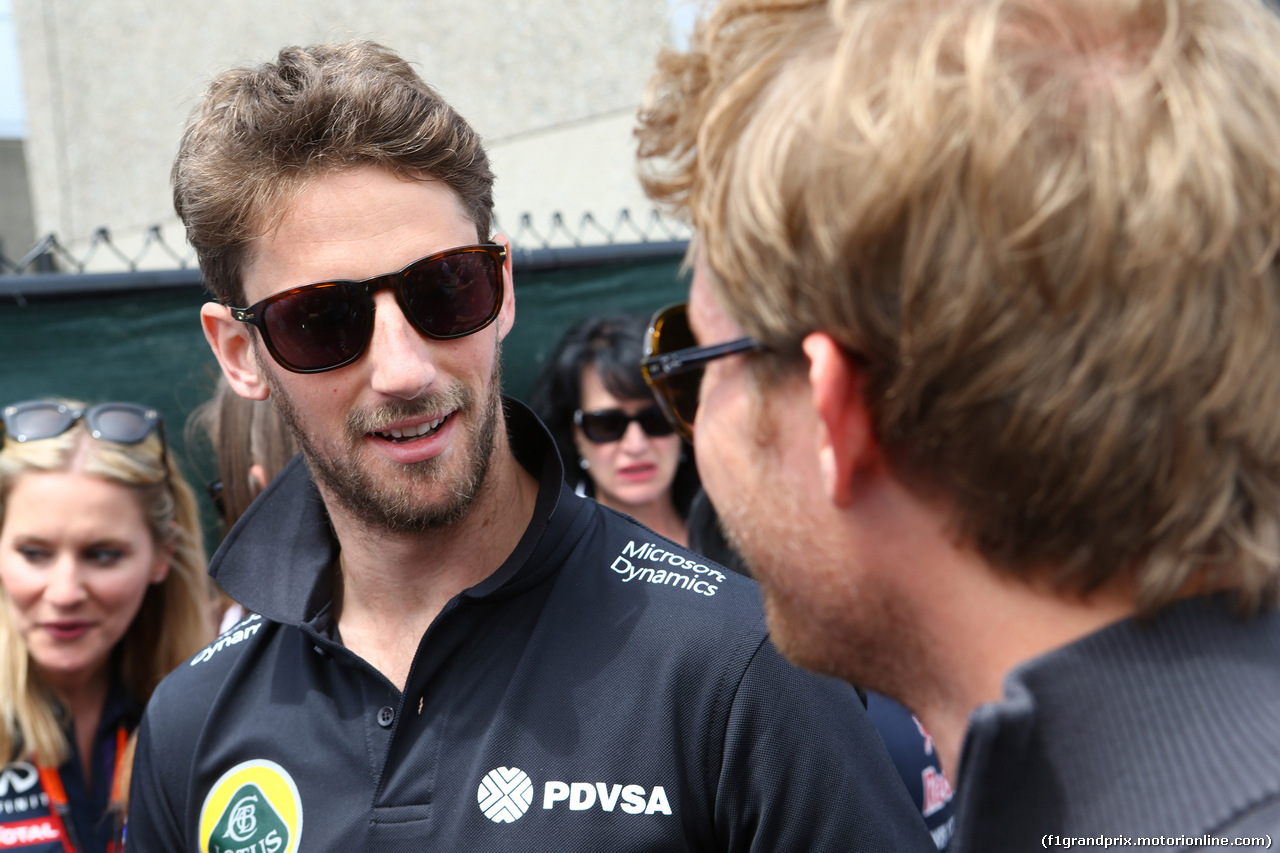 GP CANADA, 07.06.2015 - Romain Grosjean (FRA) Lotus F1 Team E23