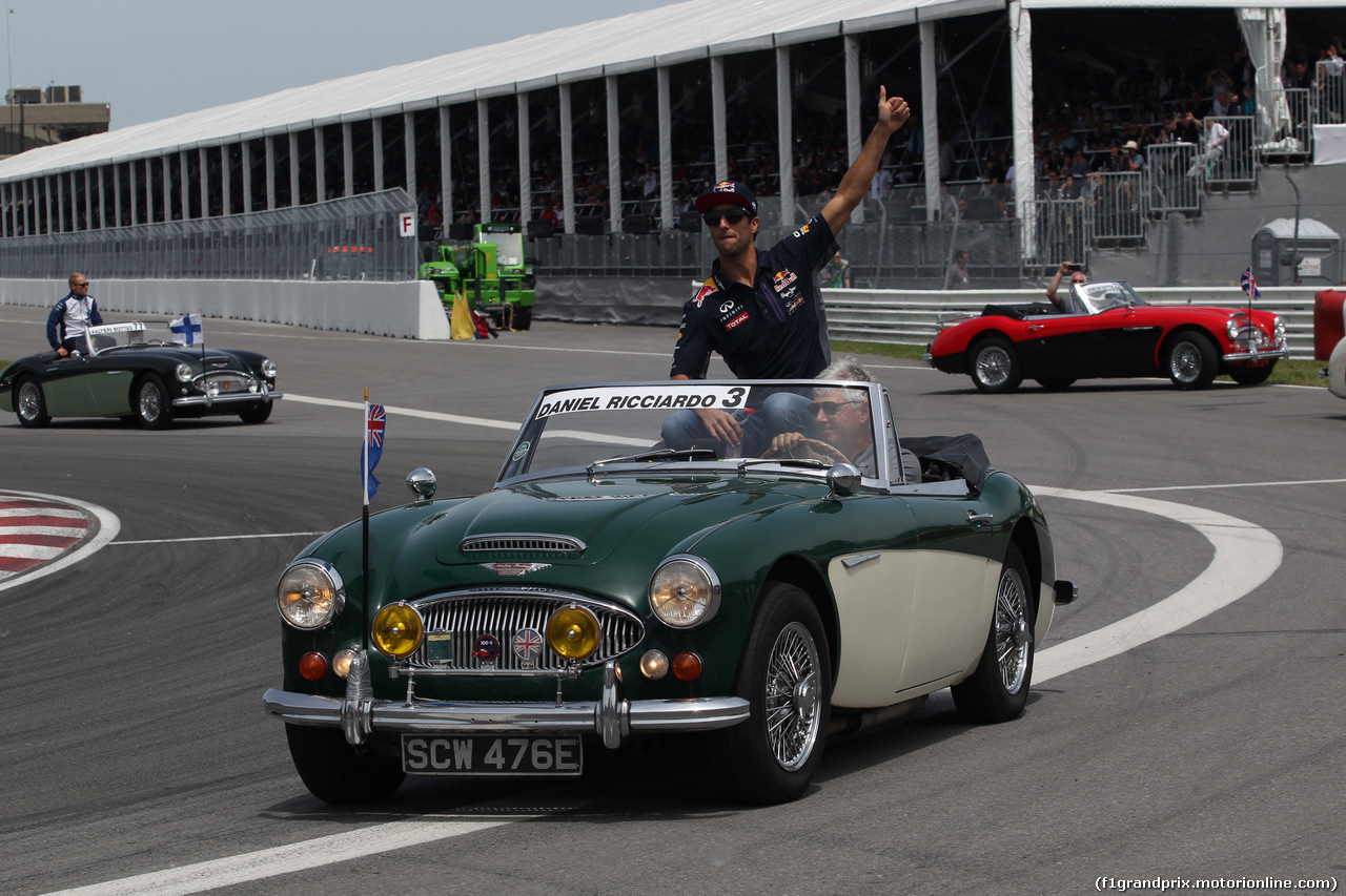 GP CANADA, 07.06.2015 - Daniel Ricciardo (AUS) Red Bull Racing RB11