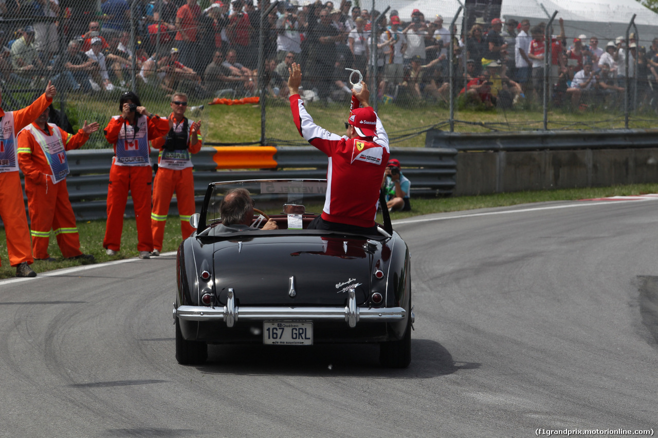 GP CANADA, 07.06.2015 - Sebastian Vettel (GER) Ferrari SF15-T