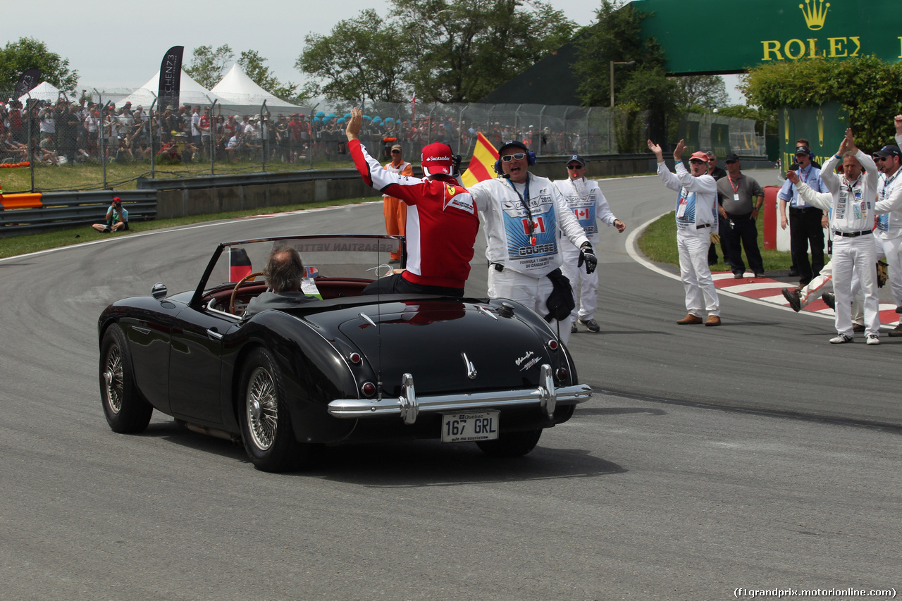 GP CANADA, 07.06.2015 - Sebastian Vettel (GER) Ferrari SF15-T