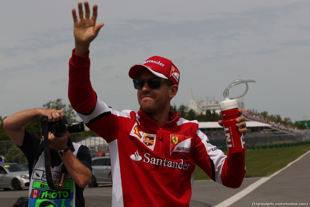 GP CANADA, 07.06.2015 - Sebastian Vettel (GER) Ferrari SF15-T