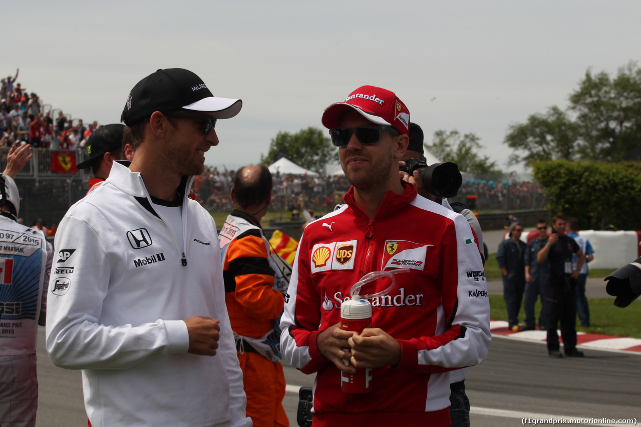 GP CANADA, 07.06.2015 - Sebastian Vettel (GER) Ferrari SF15-T