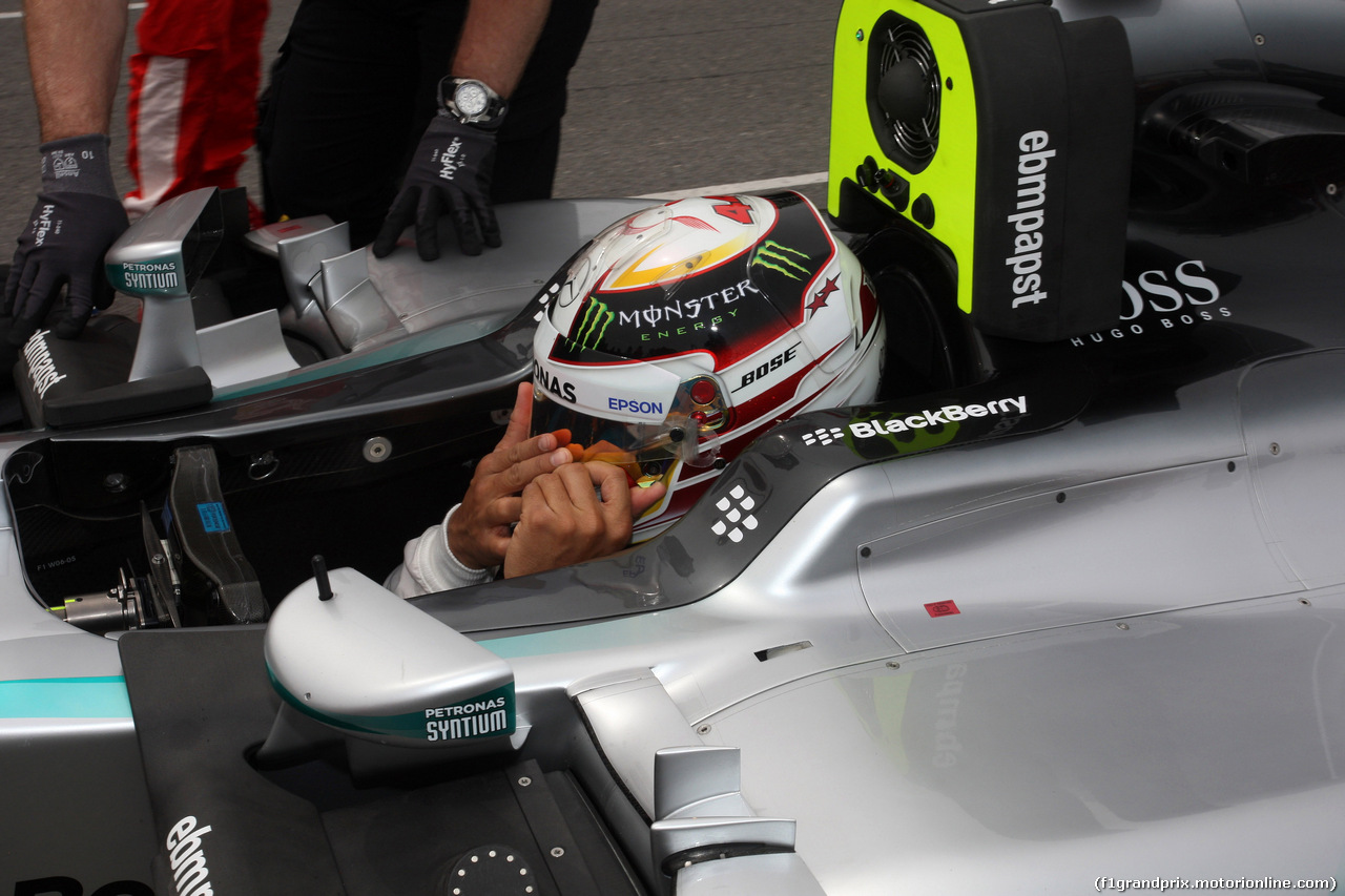 GP CANADA, 07.06.2015 - Gara, Lewis Hamilton (GBR) Mercedes AMG F1 W06