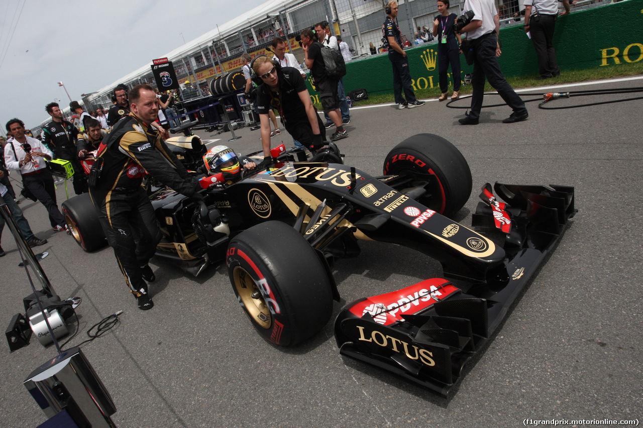 GP CANADA, 07.06.2015 - Gara, Romain Grosjean (FRA) Lotus F1 Team E23