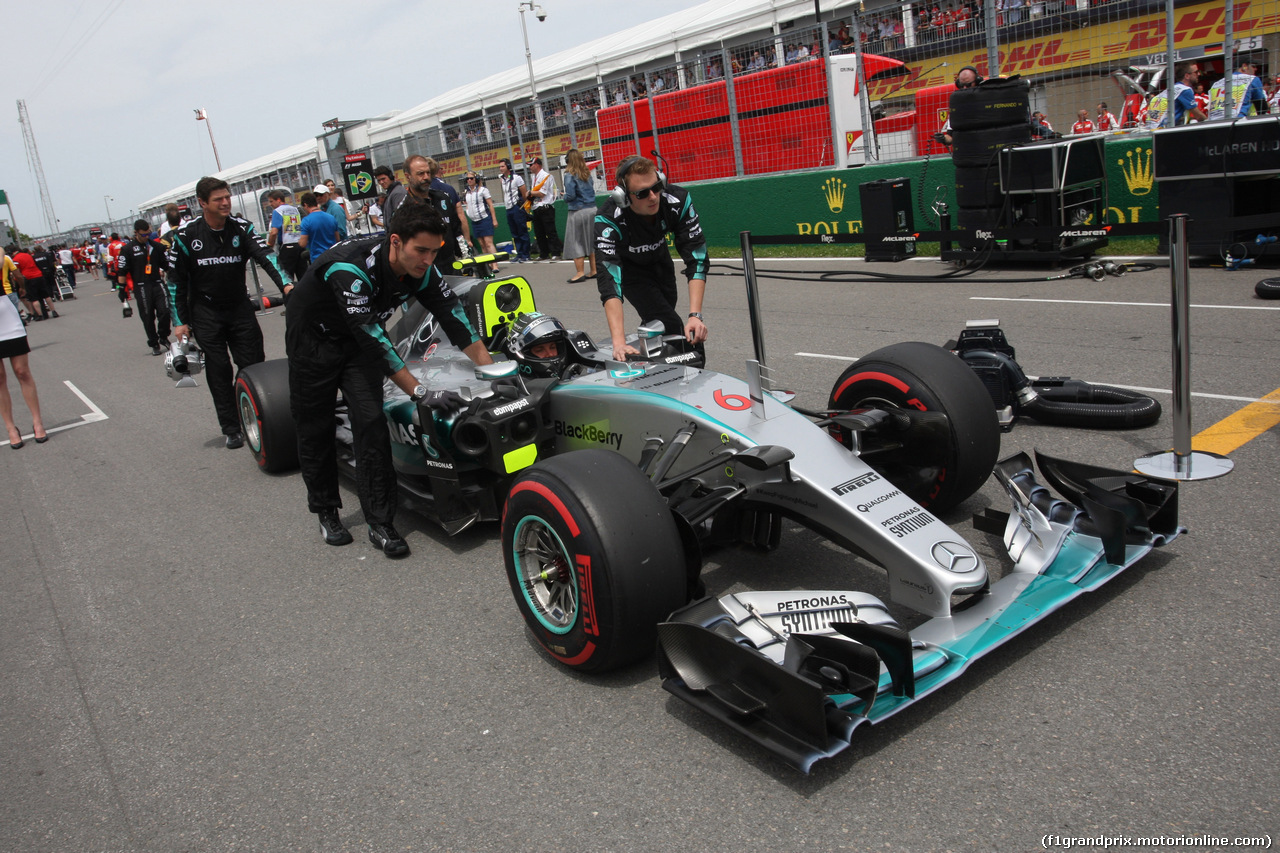 GP CANADA, 07.06.2015 - Gara, Nico Rosberg (GER) Mercedes AMG F1 W06
