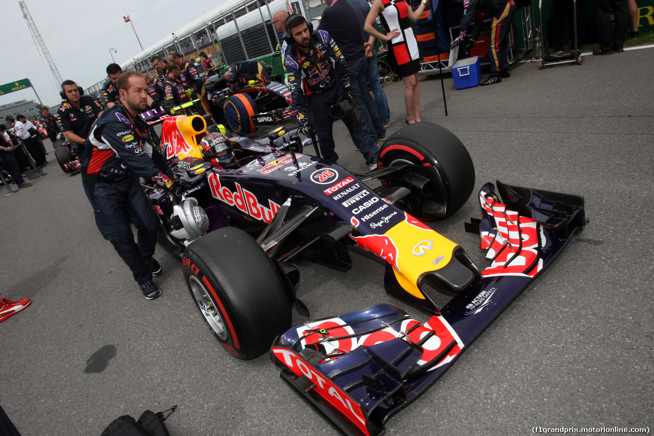 GP CANADA, 07.06.2015 - Gara, Daniil Kvyat (RUS) Red Bull Racing RB11