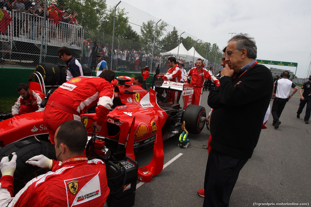 GP CANADA, 07.06.2015 - Gara, Sergio Marchionne (ITA), Ferrari President e CEO of Fiat Chrysler Automobiles