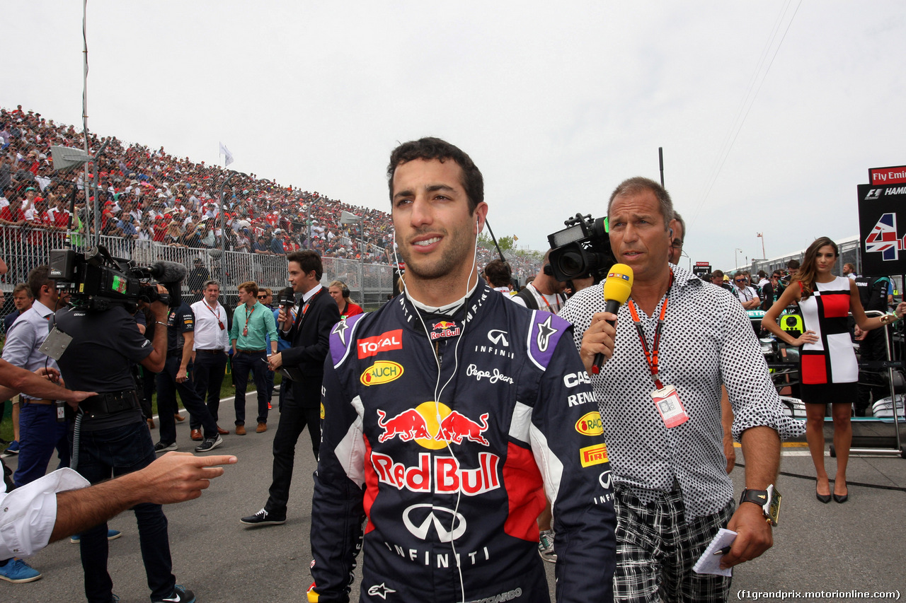 GP CANADA, 07.06.2015 - Gara, Daniel Ricciardo (AUS) Red Bull Racing RB11