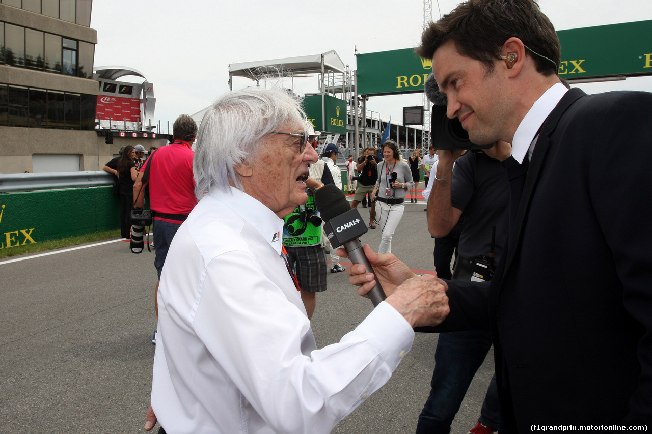 GP CANADA, 07.06.2015 - Gara, Bernie Ecclestone (GBR), President e CEO of FOM