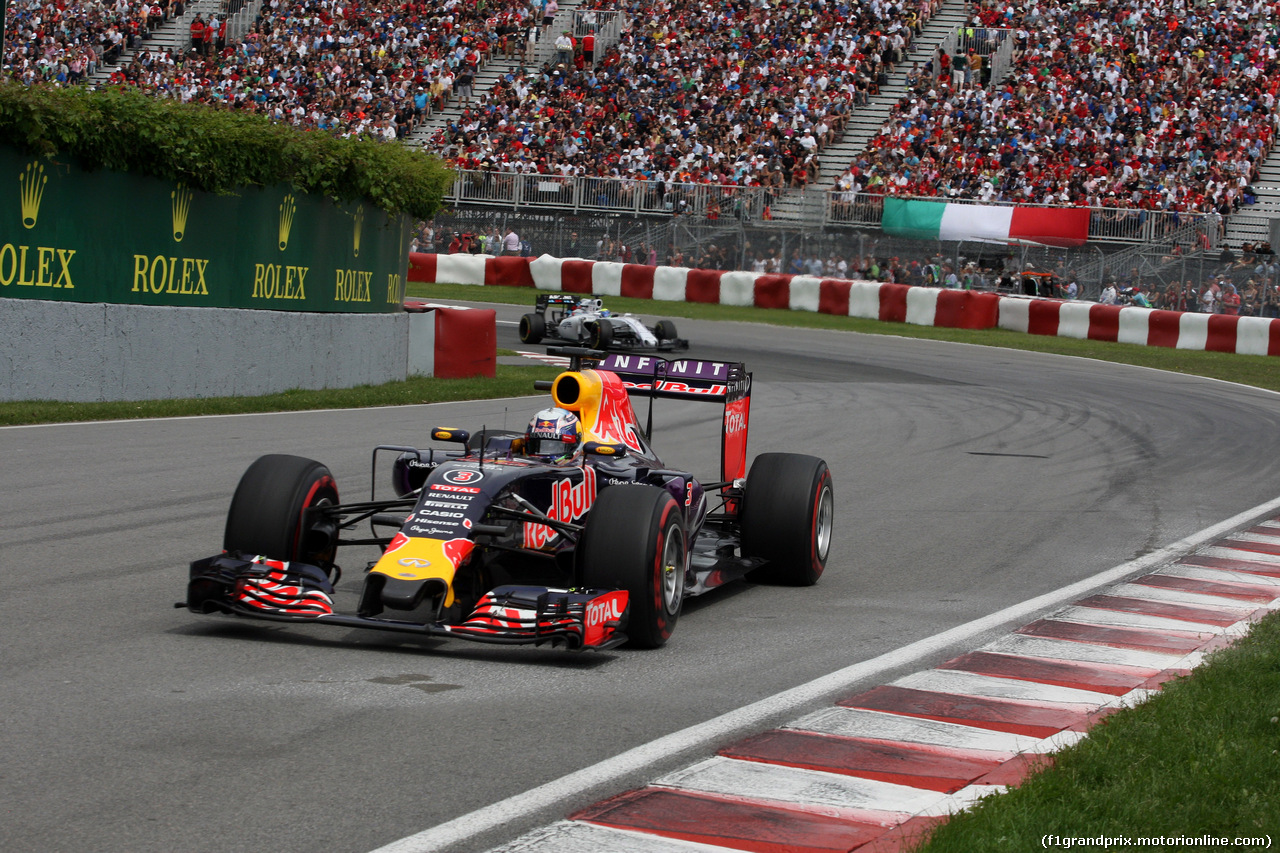 GP CANADA, 07.06.2015 - Gara, Daniel Ricciardo (AUS) Red Bull Racing RB11