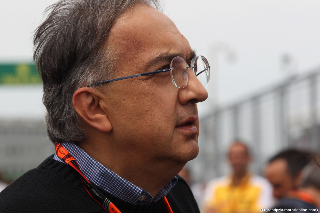 GP CANADA, 07.06.2015 - Gara, Sergio Marchionne (ITA), Ferrari President e CEO of Fiat Chrysler Automobiles