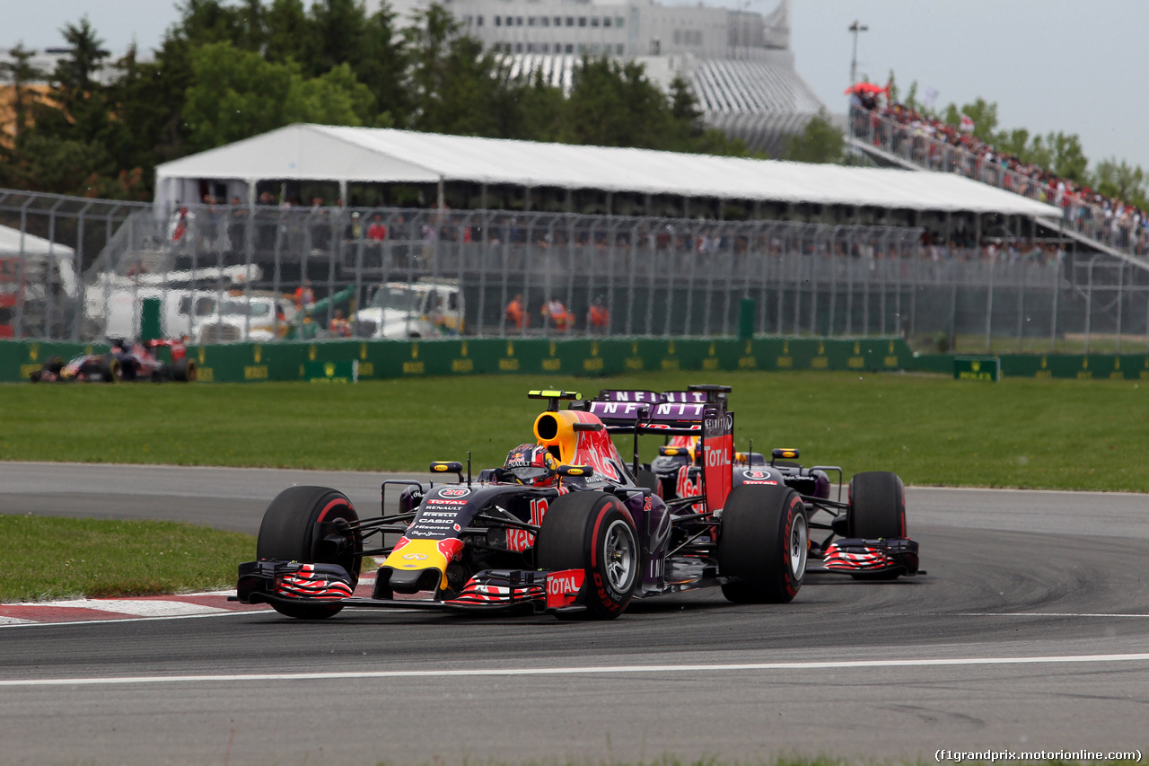 GP CANADA, 07.06.2015 - Gara, Daniil Kvyat (RUS) Red Bull Racing RB11