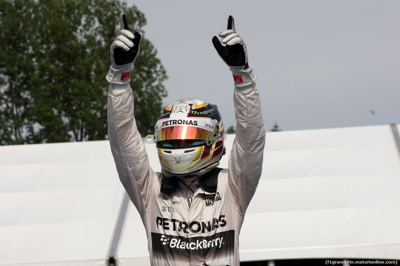 GP CANADA, 07.06.2015 - Gara, Lewis Hamilton (GBR) Mercedes AMG F1 W06