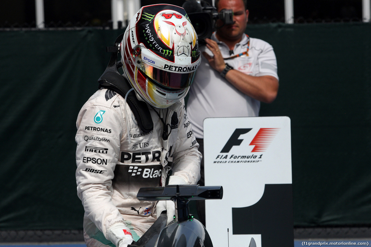 GP CANADA, 07.06.2015 - Gara, Lewis Hamilton (GBR) Mercedes AMG F1 W06