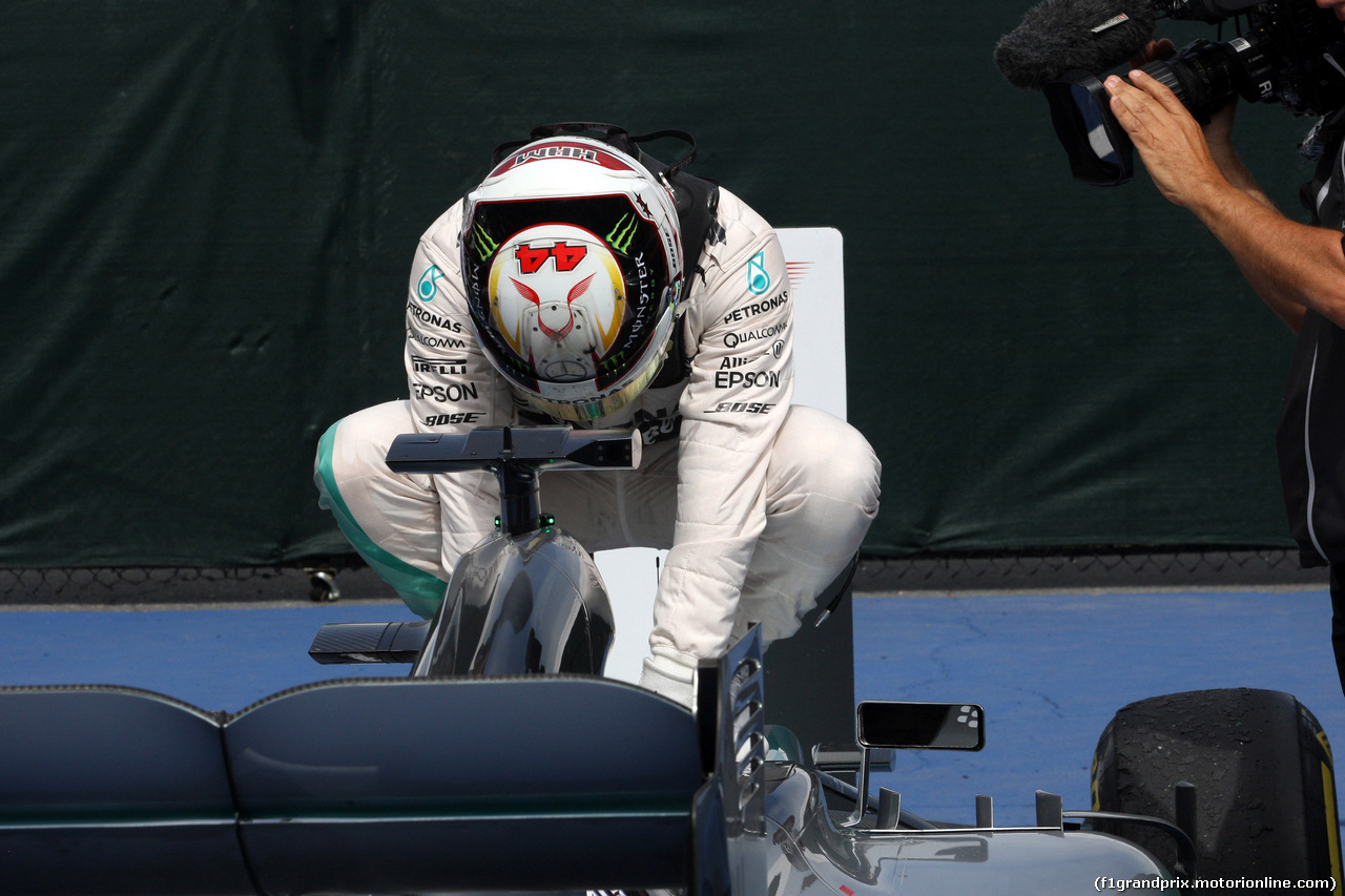 GP CANADA, 07.06.2015 - Gara, Lewis Hamilton (GBR) Mercedes AMG F1 W06