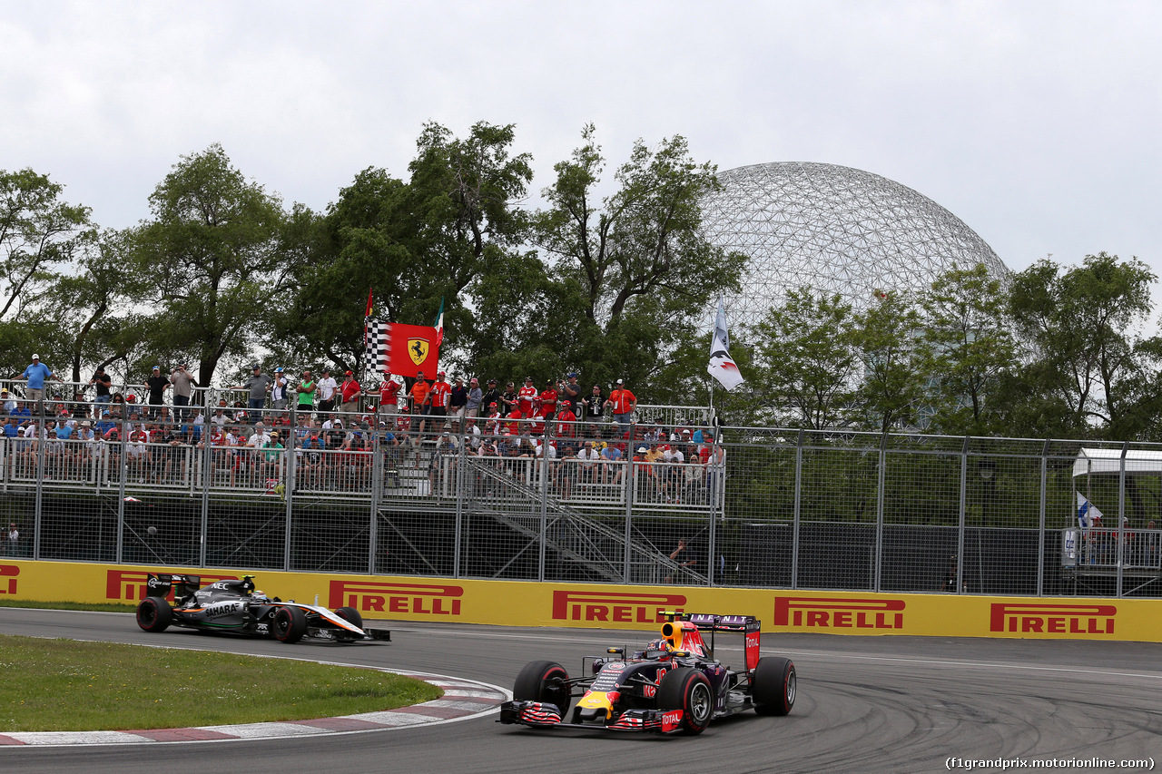 GP CANADA, 07.06.2015 - Gara, Daniil Kvyat (RUS) Red Bull Racing RB11