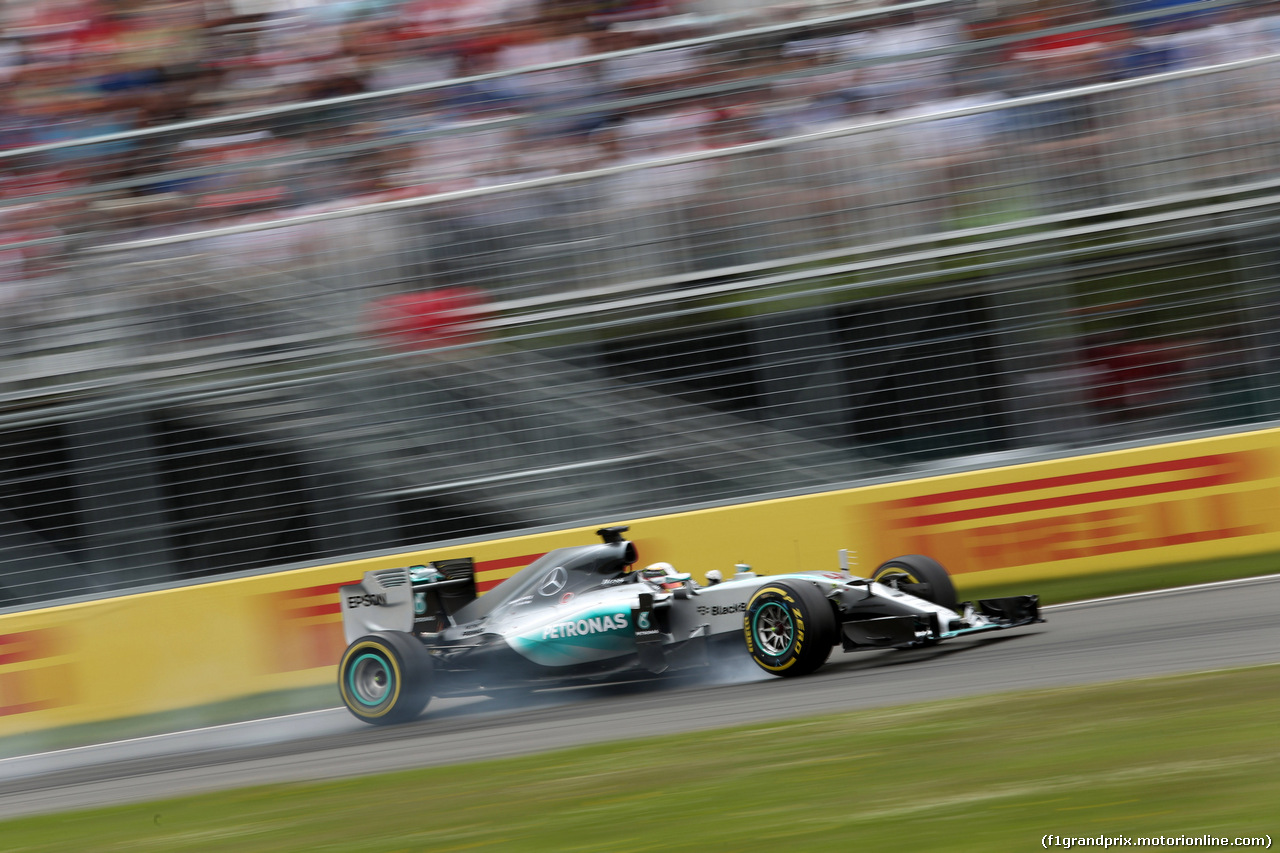 GP CANADA, 07.06.2015 - Gara, Lewis Hamilton (GBR) Mercedes AMG F1 W06